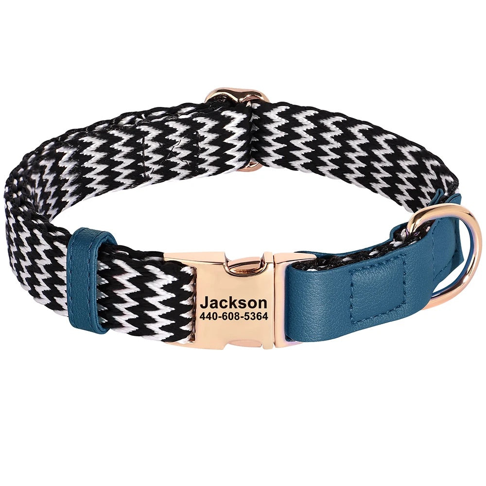 Läderhalsband "Jack"